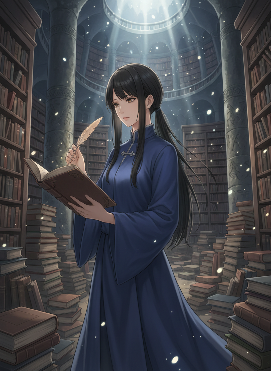 異界の翻訳者、書架の地下で