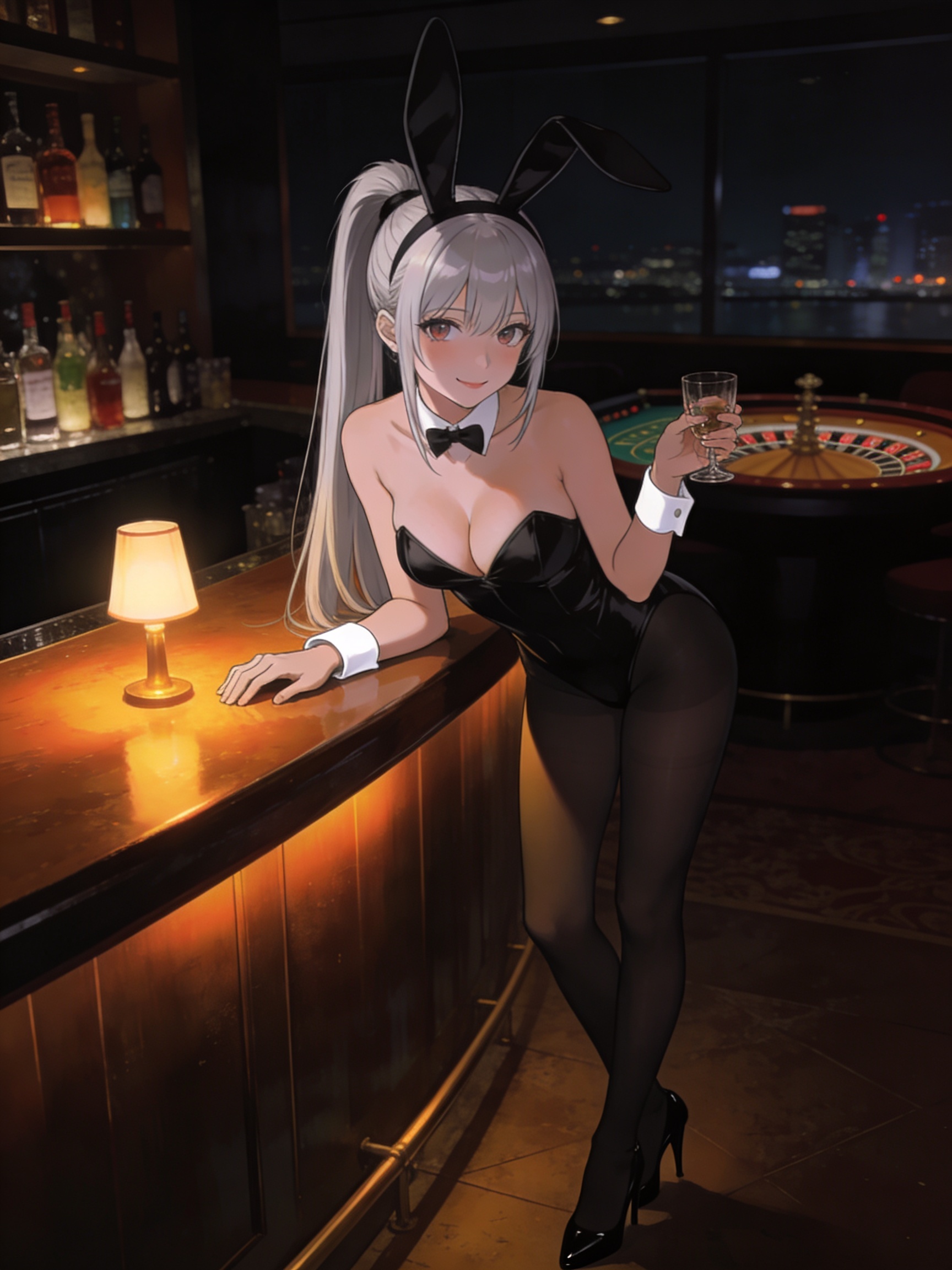 カジノの夜、もう一杯だけ