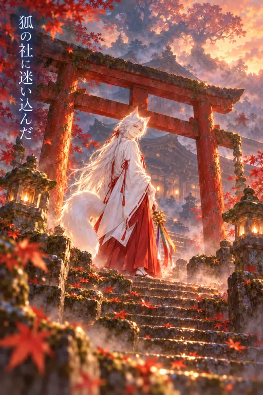 狐の社に迷い込んだ