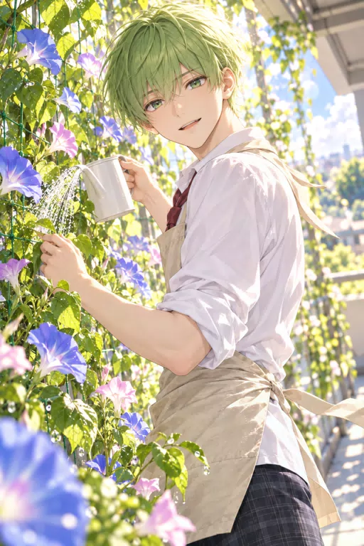 The Owner of the Morning Glory Seeds