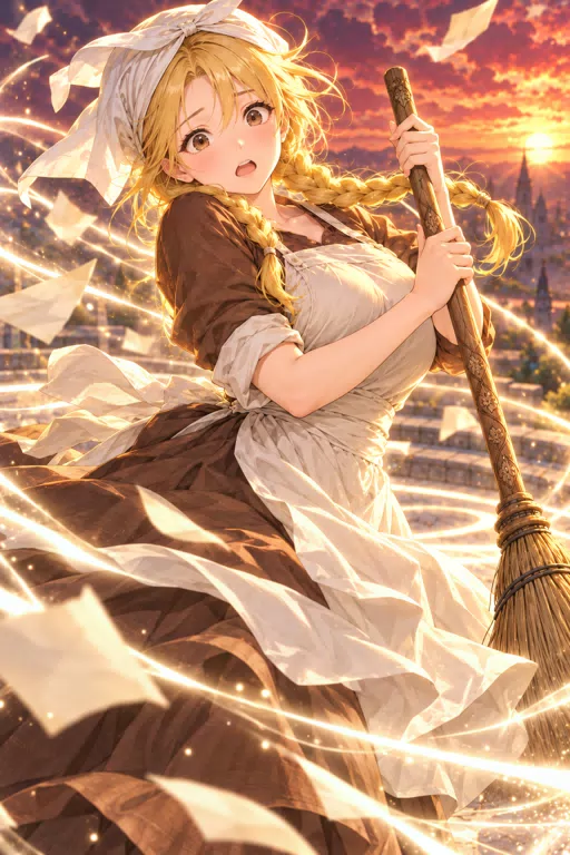 掃除中に陣を踏みました